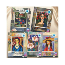 Cross-stitch kit "Revelation of Color" 10x13 cm RTOC443