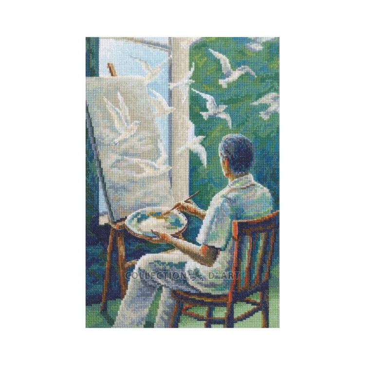 Наборы для вышивания крестом "Холст мечты" 20x30,5 RTOM1101