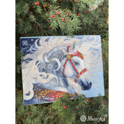 Набор для вышивания крестиком "Метель" 31x40 см SK290