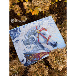 Набор для вышивания крестиком "Метель" 31x40 см SK290