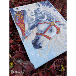 Набор для вышивания крестиком "Метель" 31x40 см SK290