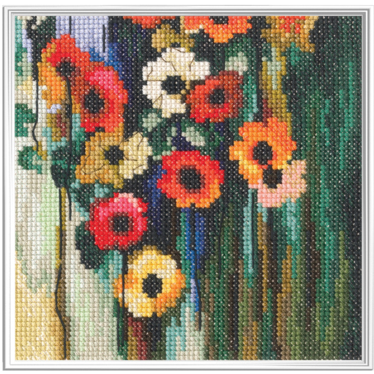 Наборы для вышивки крестиком "Откровение цвета" 13x13 RTOC442