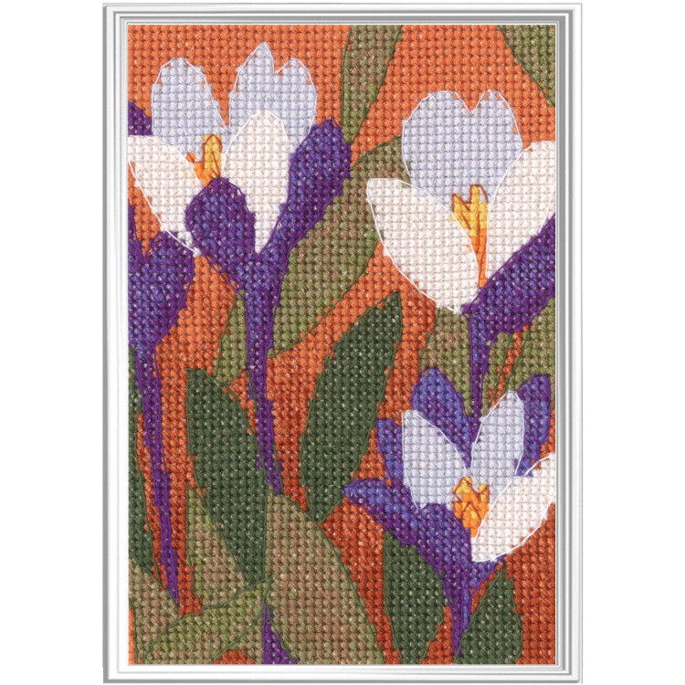 Наборы для вышивания крестом "Откровение цвета" 9x13,5 RTOC446