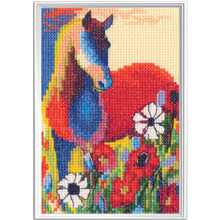 Наборы для вышивания крестиком "Откровение цвета" 9x13,5 RTOC447