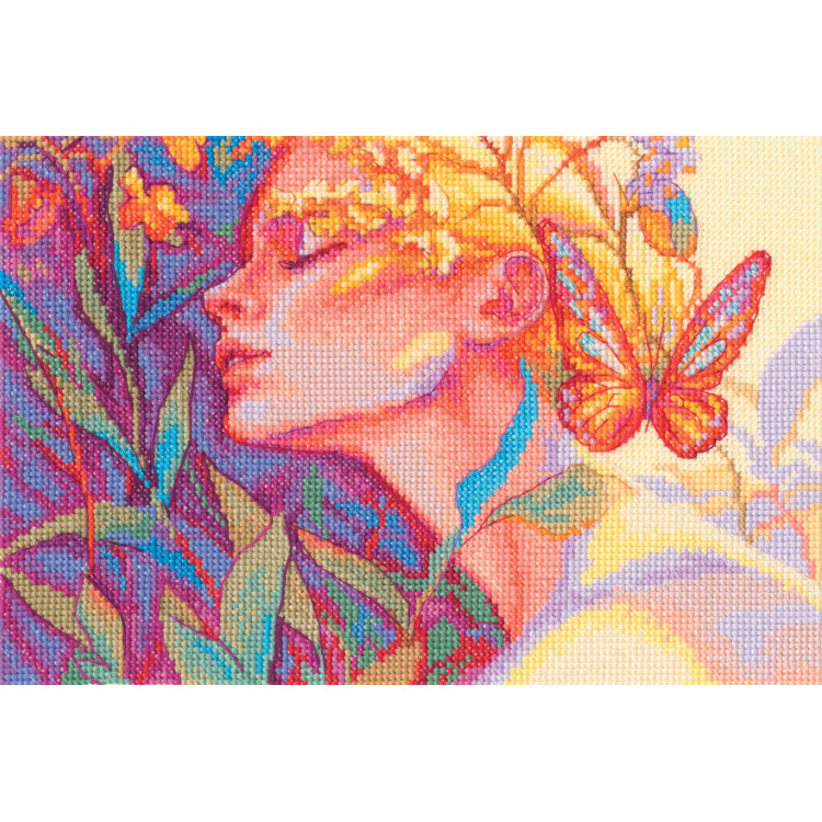 Наборы для вышивания крестиком "Объятия света" 23,5x15,5 RTOM1093