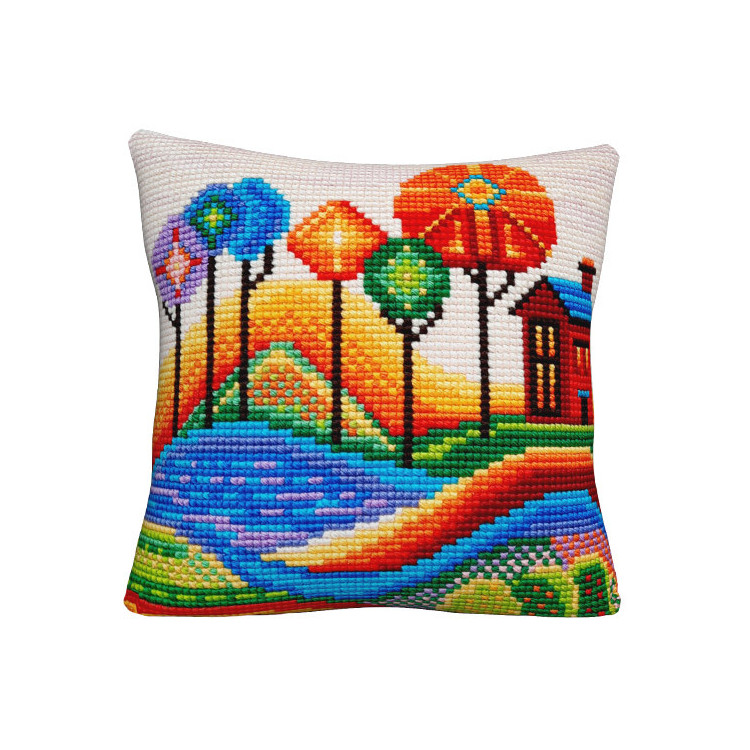 Kissen-Set Blauer See 40x40 CDA5505