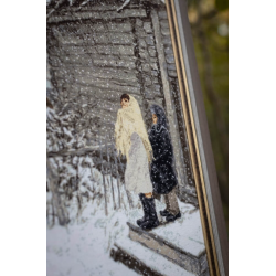 Набор для вышивания крестом "Первый снег" 50x63 см S/MK087