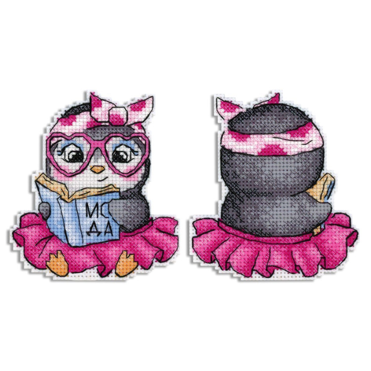 Kreuzstich-Set "Fashionista" 10x9 cm SR-897