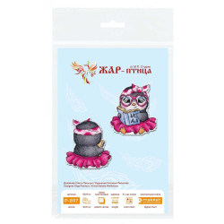 Kreuzstich-Set "Fashionista" 10x9 cm SR-897