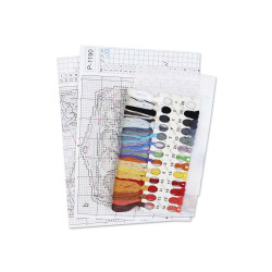 Kreuzstich-Set "Theater" 17x13 cm SR-1190