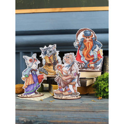 Kreuzstich-Set "Fuchs Alice" 17x10 cm SR-1181