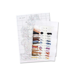 Kreuzstich-Set "Papa Carlo" 17x10 cm SR-1177