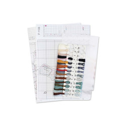 Kreuzstich-Set "Köche" 20x13 cm SR-1108