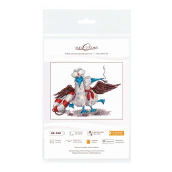 Kreuzstich-Set "Glückliche Seefahrer" 14x17 cm SNV-896