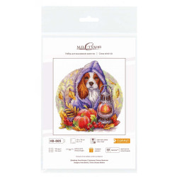 Kreuzstich-Set "Herbstblues" 20x18 cm SNV-885