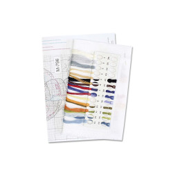 Kreuzstich-Set "Gute Nachrichten" 18x13 cm SM-796