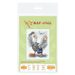 Kreuzstich-Set "Gute Nachrichten" 18x13 cm SM-796