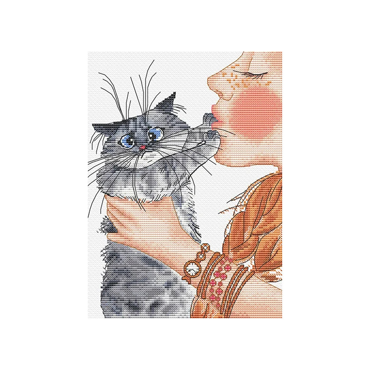 Набор для вышивания крестом "Недотрога" 14,5 х 20 cm SANN-40