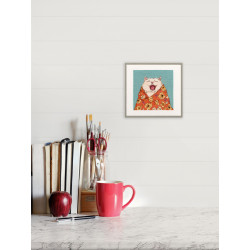 Kryželiu siuvinėjimo rinkinys PANNA "Miegantis katinas" 15 x 15 cm PK-7533