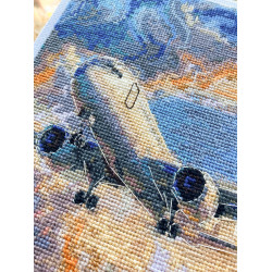 Kreuzstichpackungen "Über dem Himmel" 17x23 cm AAH-308