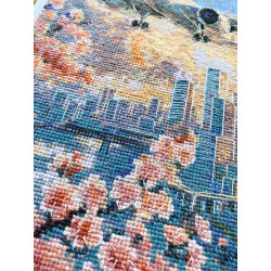 Kreuzstichpackungen "Über dem Himmel" 17x23 cm AAH-308