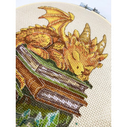 Kreuzstichsets "Hüter der Weisheit" 13x15 cm AAH-307