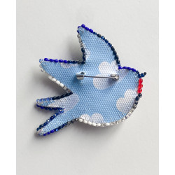 Dekorationsset "Lied der Schwalbe" 6,6x5,2 cm AAD-246