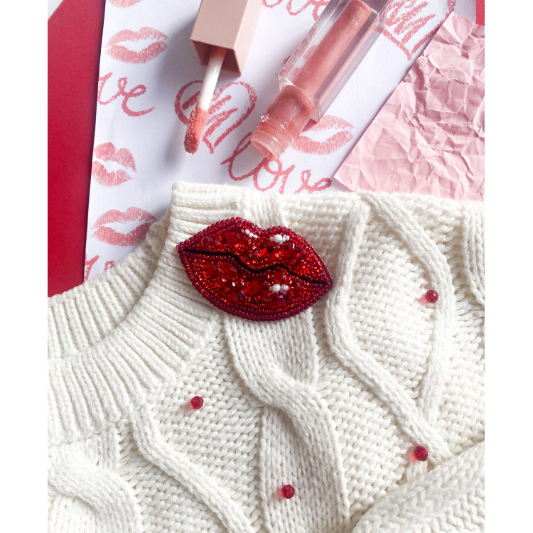 Dekoration "Leidenschaftliche Küsse" 7.4x4.6 cm AAD-244