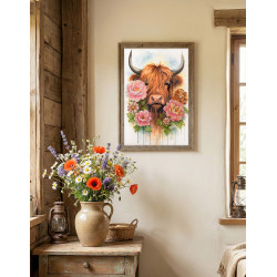 Hauptperlenstick-Set "Highland Belle" 26x39 cm AAB-965