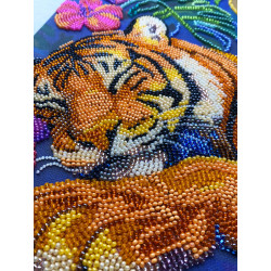 Main Bead Embroidery Kit "Sweet dream" 26x39 cm AAB-964