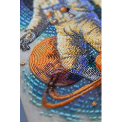 Hauptperlenstickset "Kosmischer Reisender" 26x39 cm AAB-962