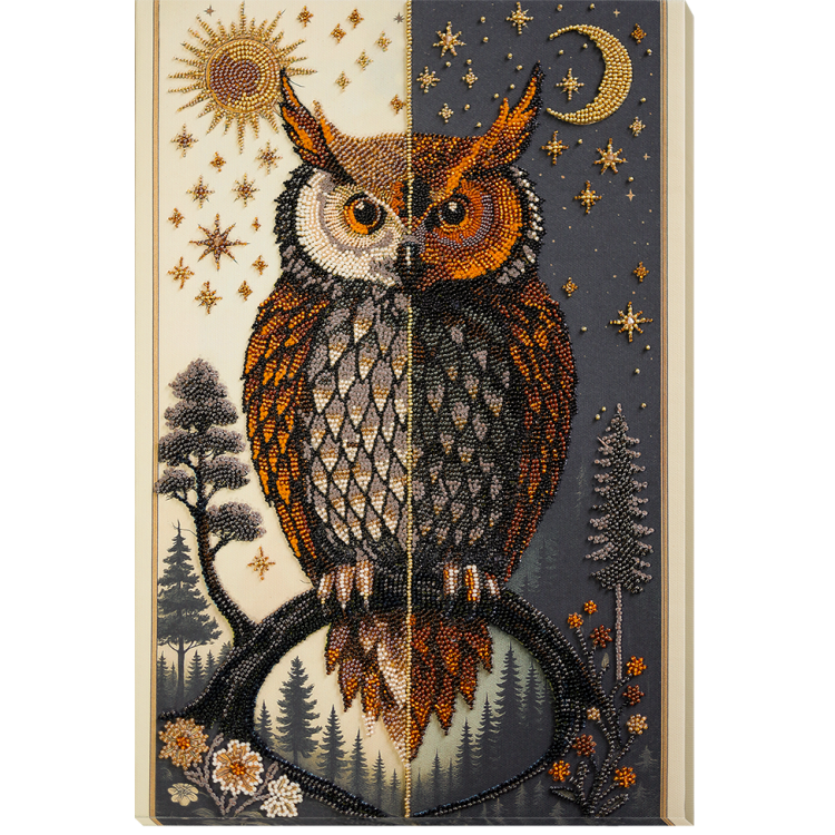 Hauptperlenstickerei-Set "Der Meister der Reinkarnationen" 26x40 cm (Deco Szenen) AAB-960