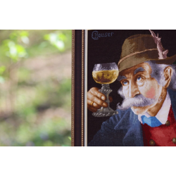 Набор для вышивания крестом "Ценитель вина" 31.5x41 см S/MK114