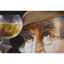 Набор для вышивания крестом "Ценитель вина" 31.5x41 см S/MK114