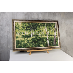 Набор для вышивания крестиком «Березовая роща» 70x40 см S/MK113