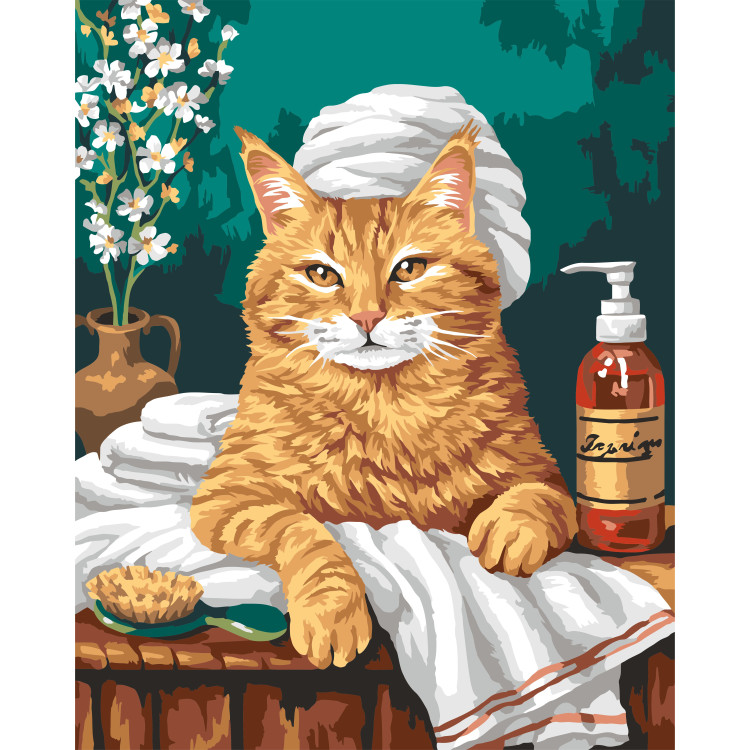 Набор для рисования по номерам "Спа-процедуры" 40x50 cm W045 1225