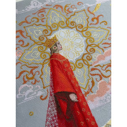 Cross stitch kit "Queen" 35 х 47 cm SANTS-14