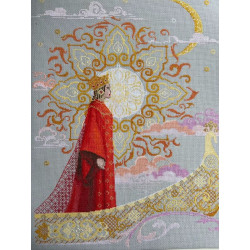 Cross stitch kit "Queen" 35 х 47 cm SANTS-14