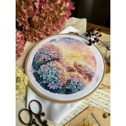 Набор для вышивания крестиком "Тепло нового дня" 20,5 х 19 cm SANT-19