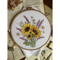 Набор для вышивания крестиком "Подсолнухи"