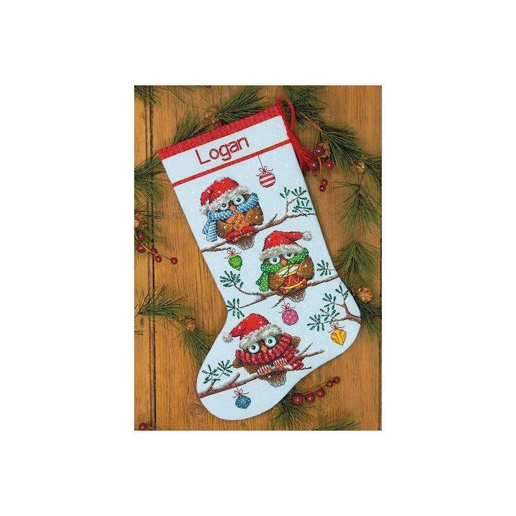 Holiday Hooties Stocking D70-08951