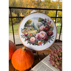 Cross stitch kit "Breath of the morning" 25 х 22 cm SAND-46