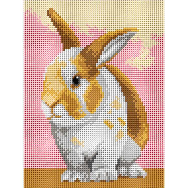 Cross stitch kit "Bunny" 16,5x22 cm SAM3559