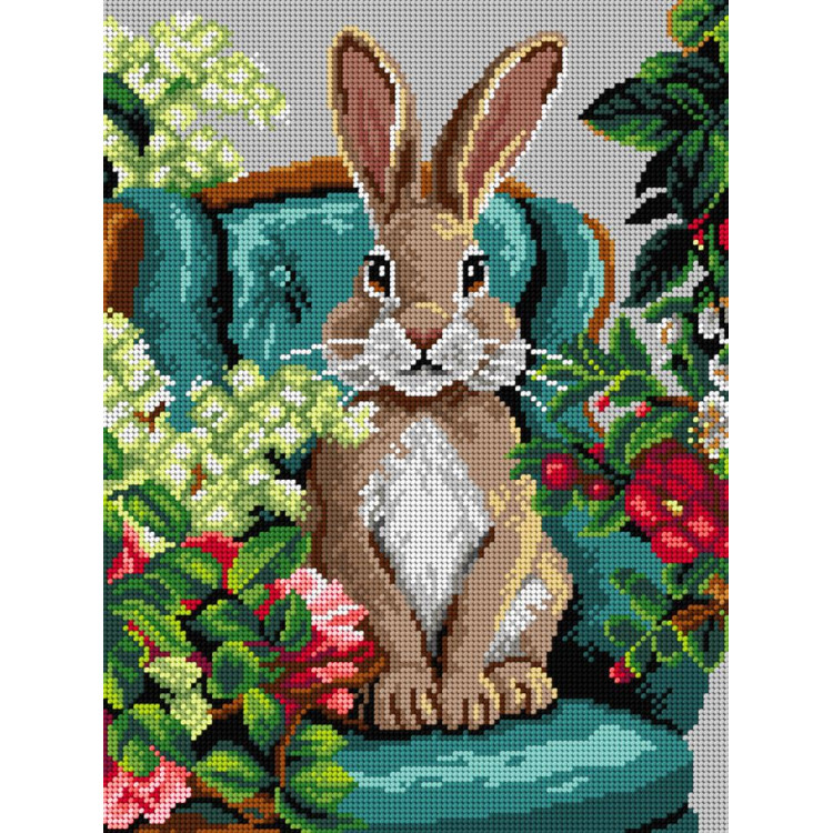 Printed Gobelin "Bunny" 30x40 cm SA3619