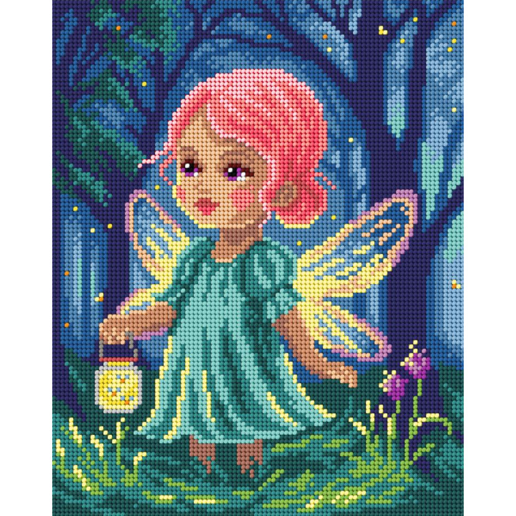 Printed Gobelin "Forest Fairy" 24x30 cm SA3618