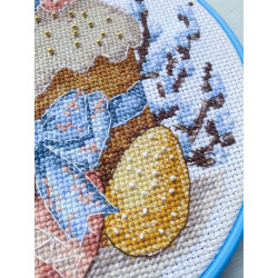 Cross-stitch kits "Easter day" 15 х 15 cm AAHM-095