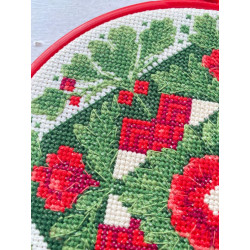 Cross stitch kit "Traditional motif" 15 х 15 cm AAHM-094