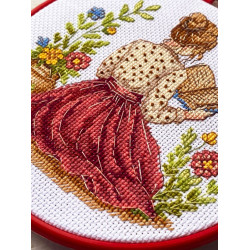 Cross stitch kit "Unfinished story" 15 х 15 cm AAHM-092
