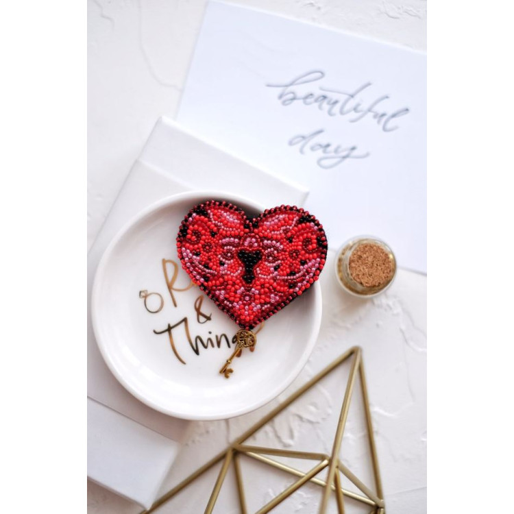 Dekoration "Der Schlüssel zum Herzen-1" 6.5 х 5.5 cm AAD-008