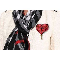 Dekoration "Der Schlüssel zum Herzen-1" 6.5 х 5.5 cm AAD-008